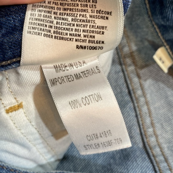 Citizens of Humanity Dree Crop High Rise Slim Straight Leg Jeans sz 27 - Picture 10 of 12